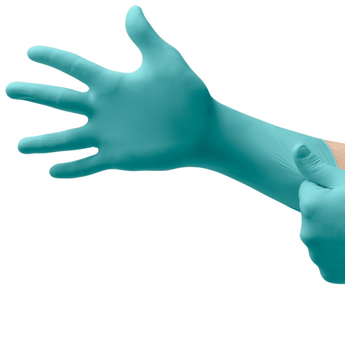 Ansell Medium Green Microflex® N89 7.9 mil Nitrile Disposable Gloves (Availability restrictions apply.)