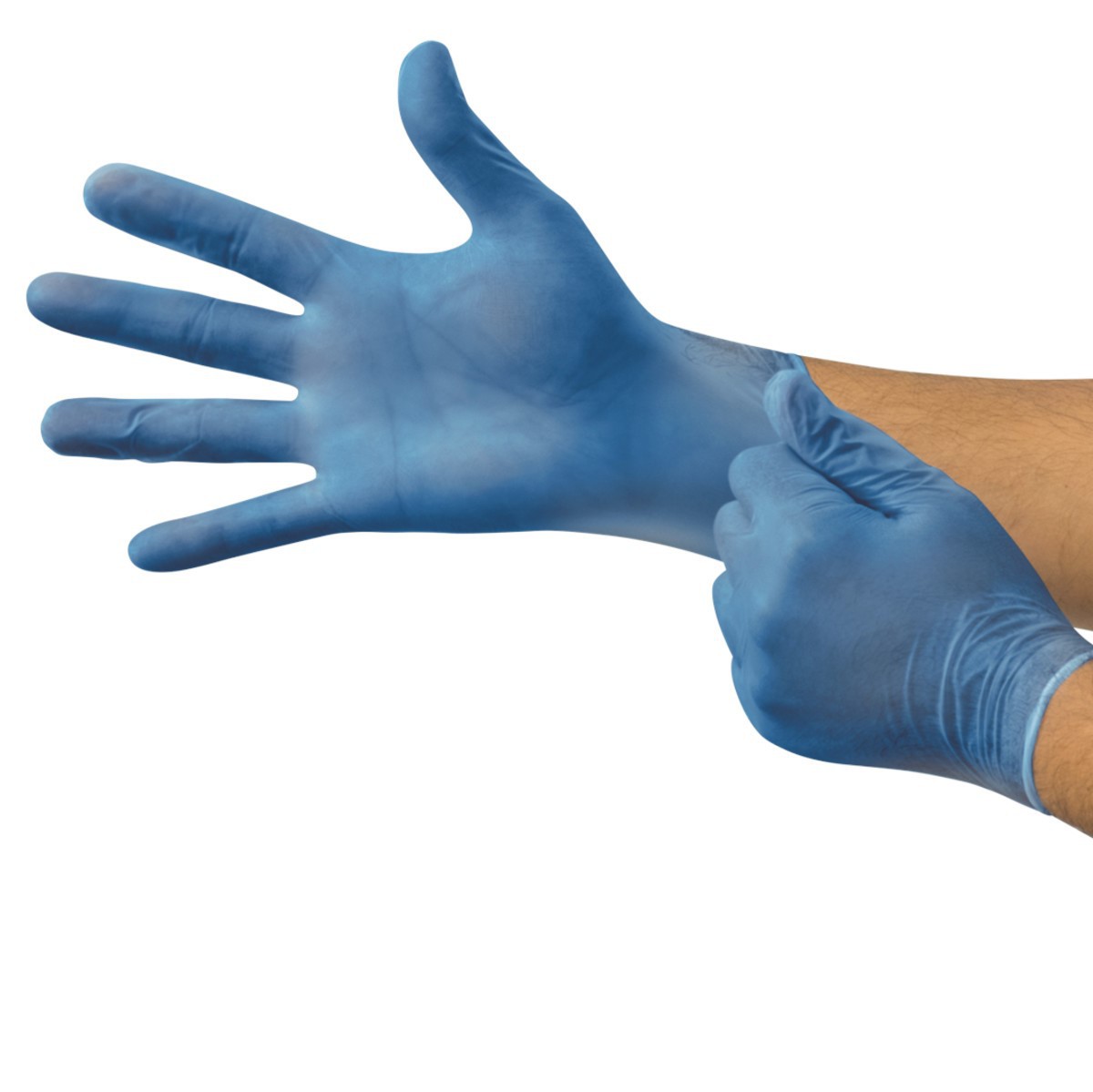Ansell Medium Blue Microflex® V29 4.7 mil Vinyl Disposable Gloves (Availability restrictions apply.)