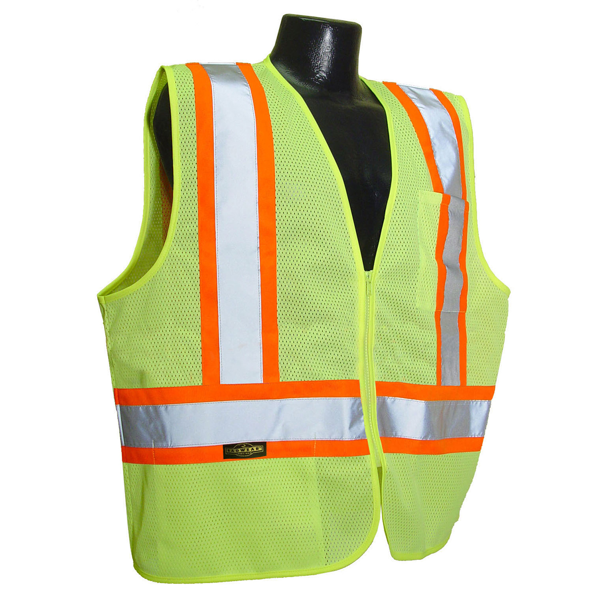Radians Inc. HiViz Green RadWear 100 Polyester Mesh V RN2SV22-2ZGM-3X for sale online at autumn supply