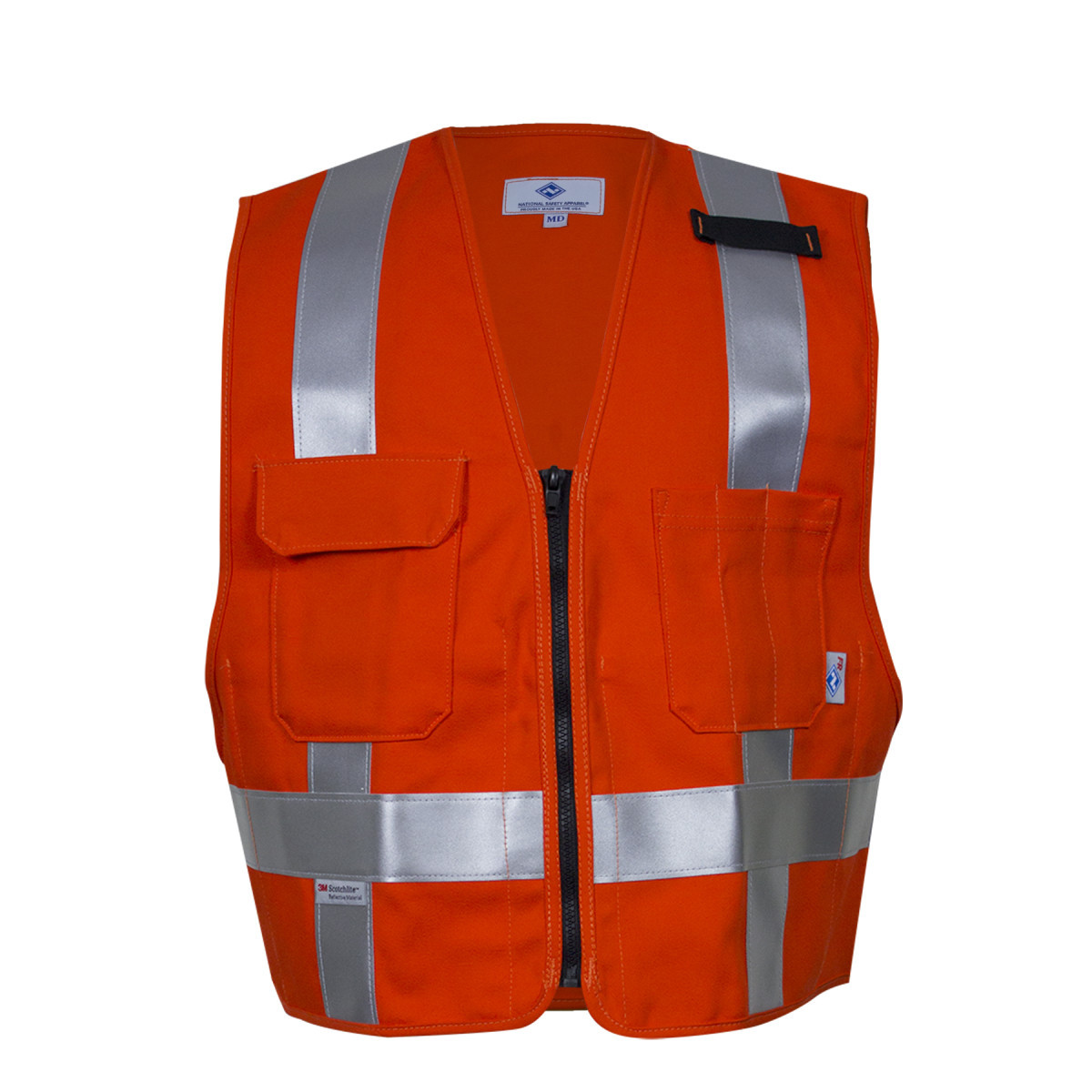 National Safety Apparel Large Orange VIZABLE FR Cotto N33VNT99223-L for sale online at autumn supply