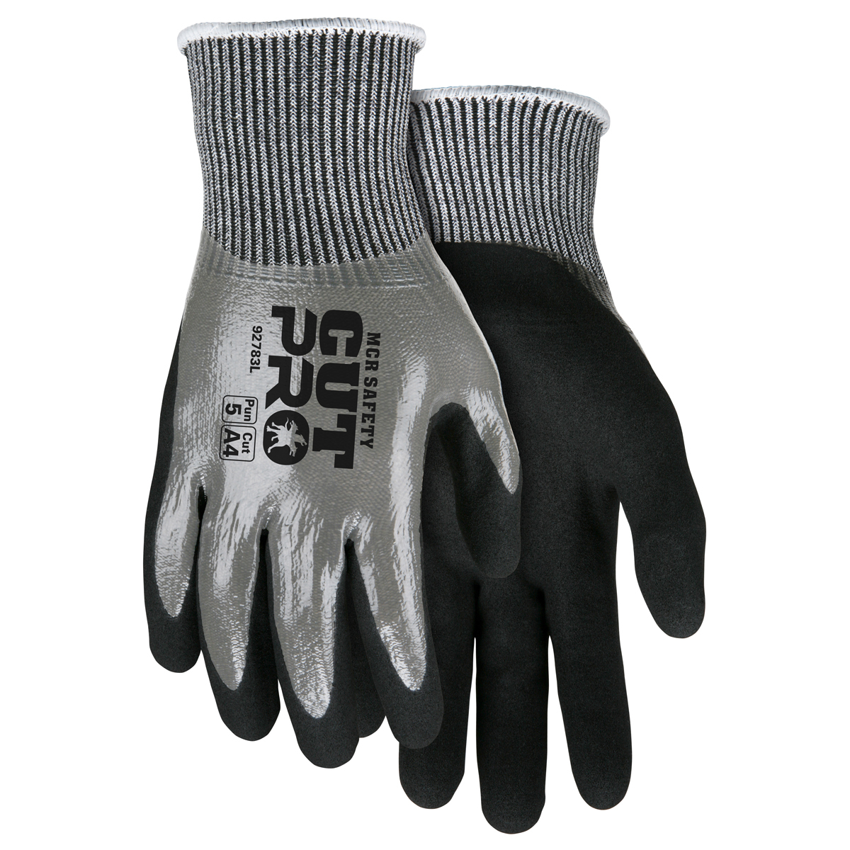 MCR Safety® X-Large Cut Pro™ 13 Gauge HyperMax™ Cut Resistant Gloves With NitrileThree-Quarter