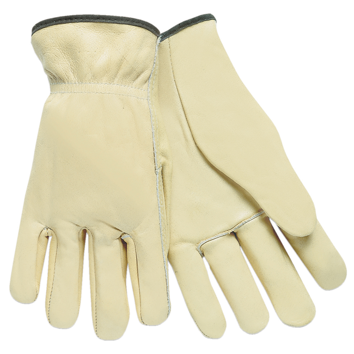 Memphis Glove Medium Natural Select Grade Cowhide Unlined Drivers Gloves