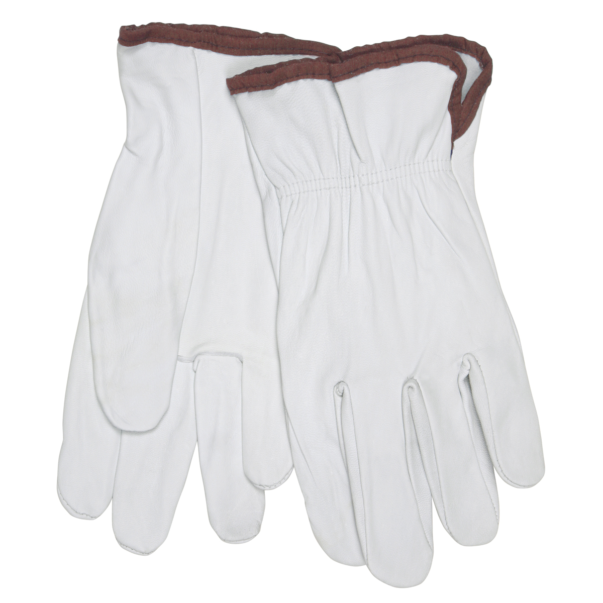 Memphis Glove White Premium Goatskin Unlined Drivers Gloves