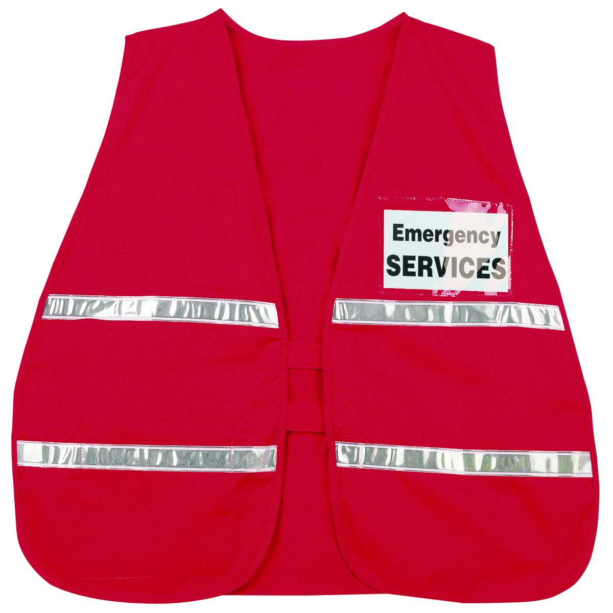 MCR Safety® Red MCR Safety® Cotton/Polyester Incident Command Vest