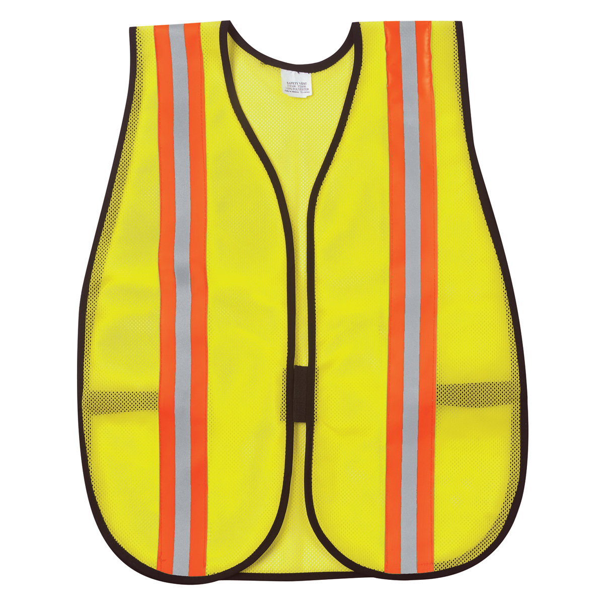 MCR Safety® Hi-Viz Lime MCR Safety® Polyester Mesh General Purpose Vest