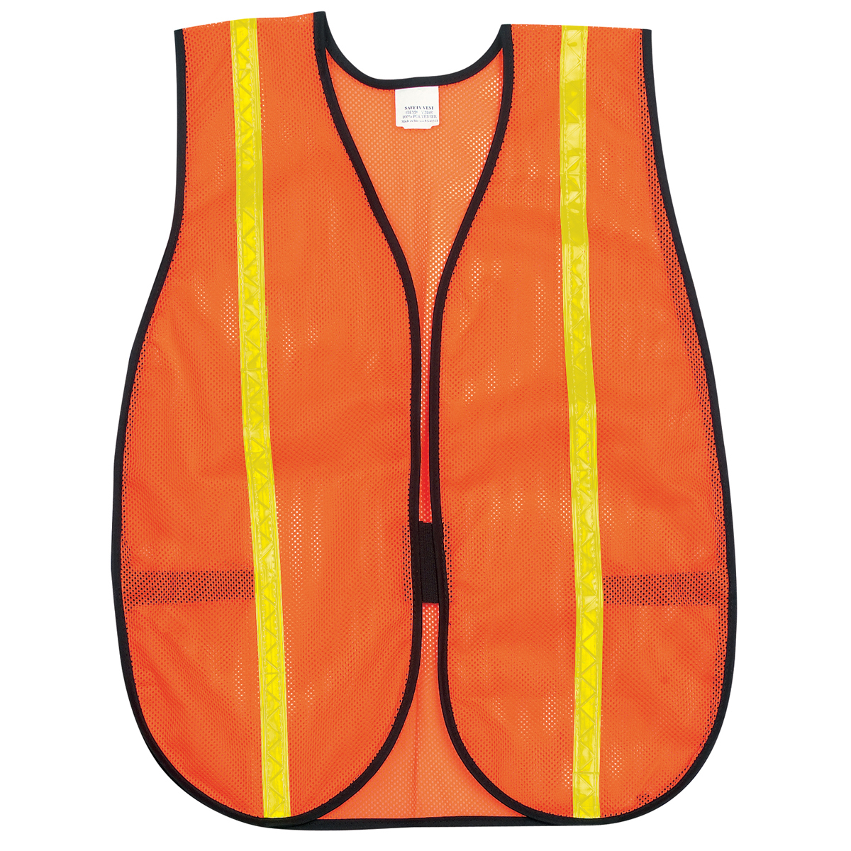 MCR Safety® Hi-Viz Orange MCR Safety® Polyester Mesh General Purpose Vest