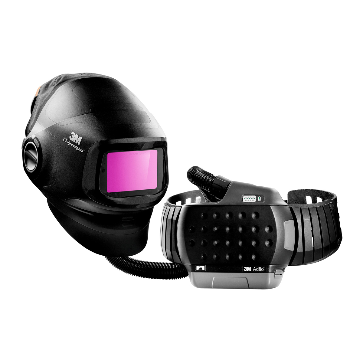 3M™ Speedglas™ G5-01/ADF G5-01/Adflo™ Heavy Duty High-Altitude Belt-Mounted PAPR Welding Helmet System