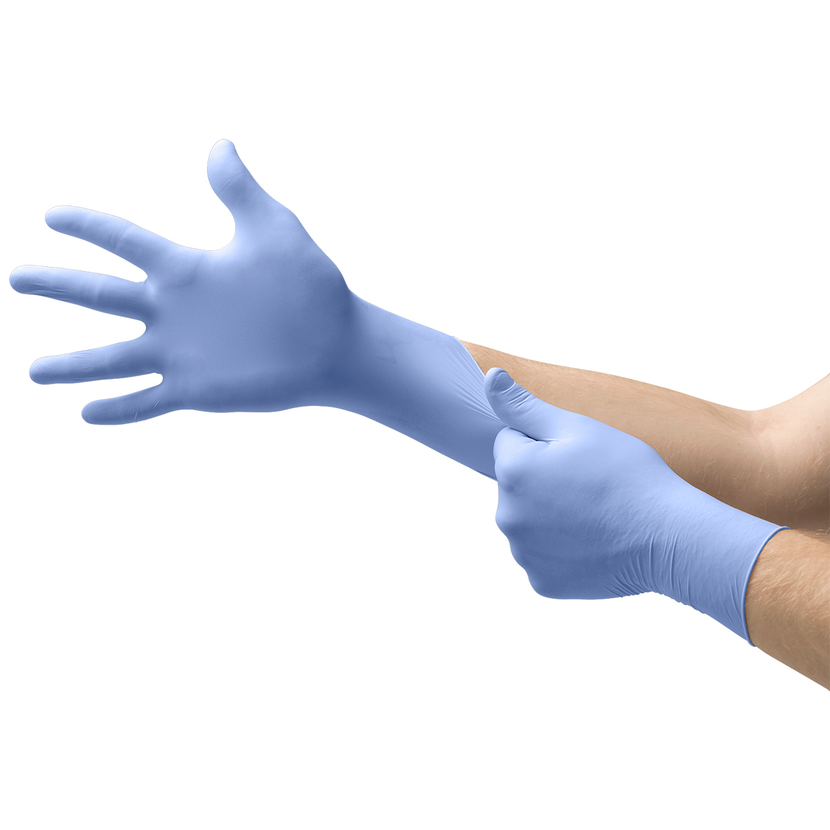 Ansell X-Large Blue Microflex® FreeForm® SE 5.1 mil Nitrile Disposable Gloves (Availability restrictions apply.)