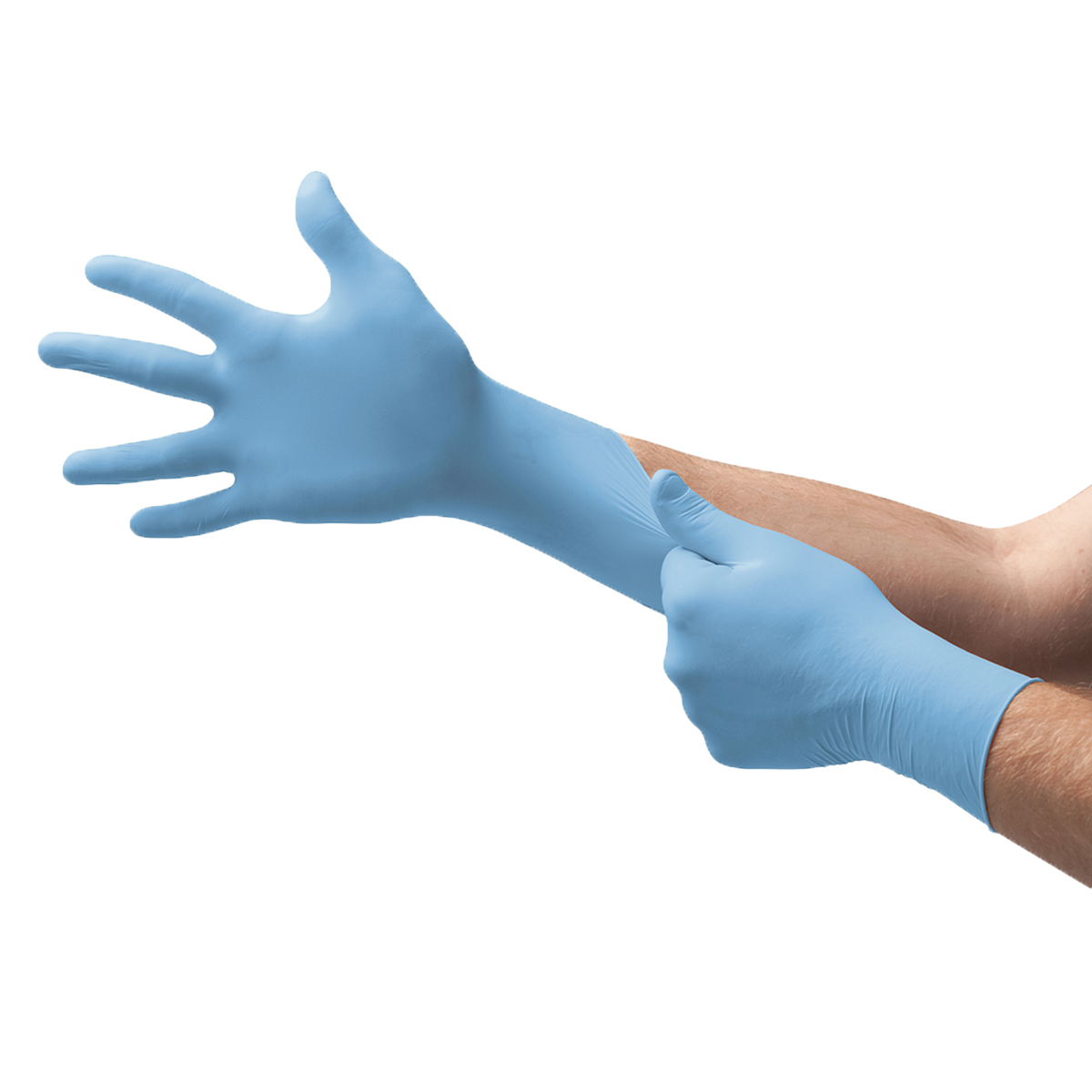 Ansell Large Blue Microflex® Nitron One® 7.1 mil Nitrile Disposable Gloves (Availability restrictions apply.) Ansell Large Blue Microflex® Nitron One® 7.1 mil Nitrile Disposable Gloves (Availability restrictions apply.)