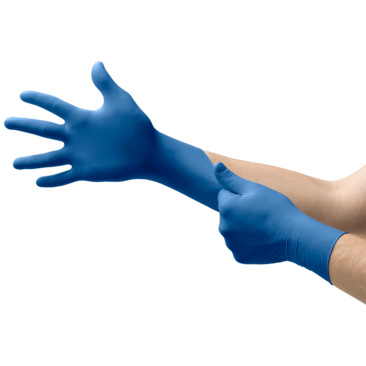 Ansell Medium Blue Microflex UltraSense 4.3 mil Nitri MCRUS-220-M for sale online at autumn supply