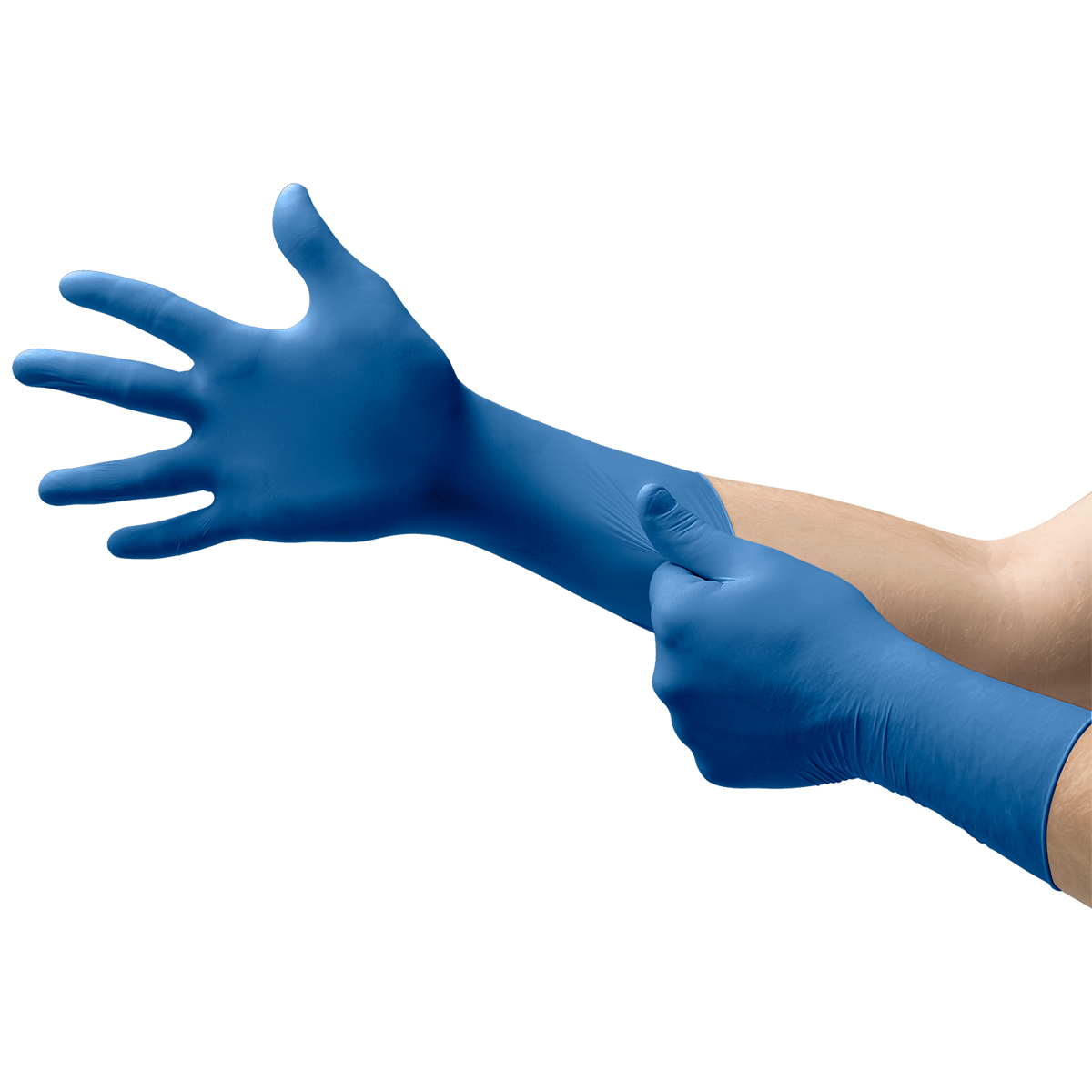 Ansell Large Blue Microflex® UltraSense® EC 4.7 mil Nitrile Disposable Gloves (Availability restrictions apply.)
