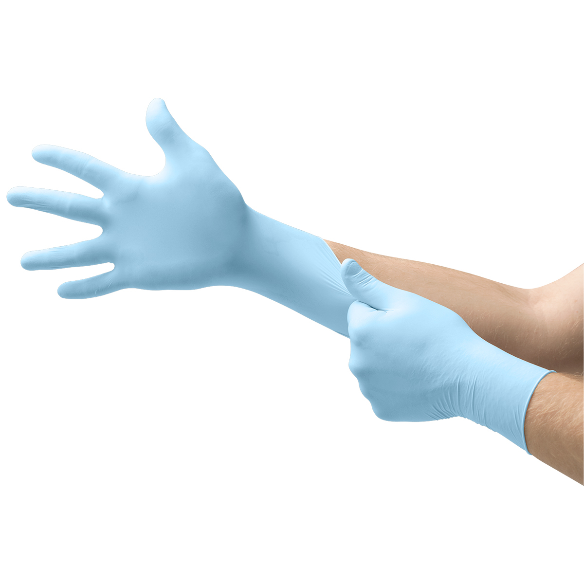 Ansell Small Blue Microflex® XCEED™ 4.3 mil Nitrile Disposable Gloves (Availability restrictions apply.)