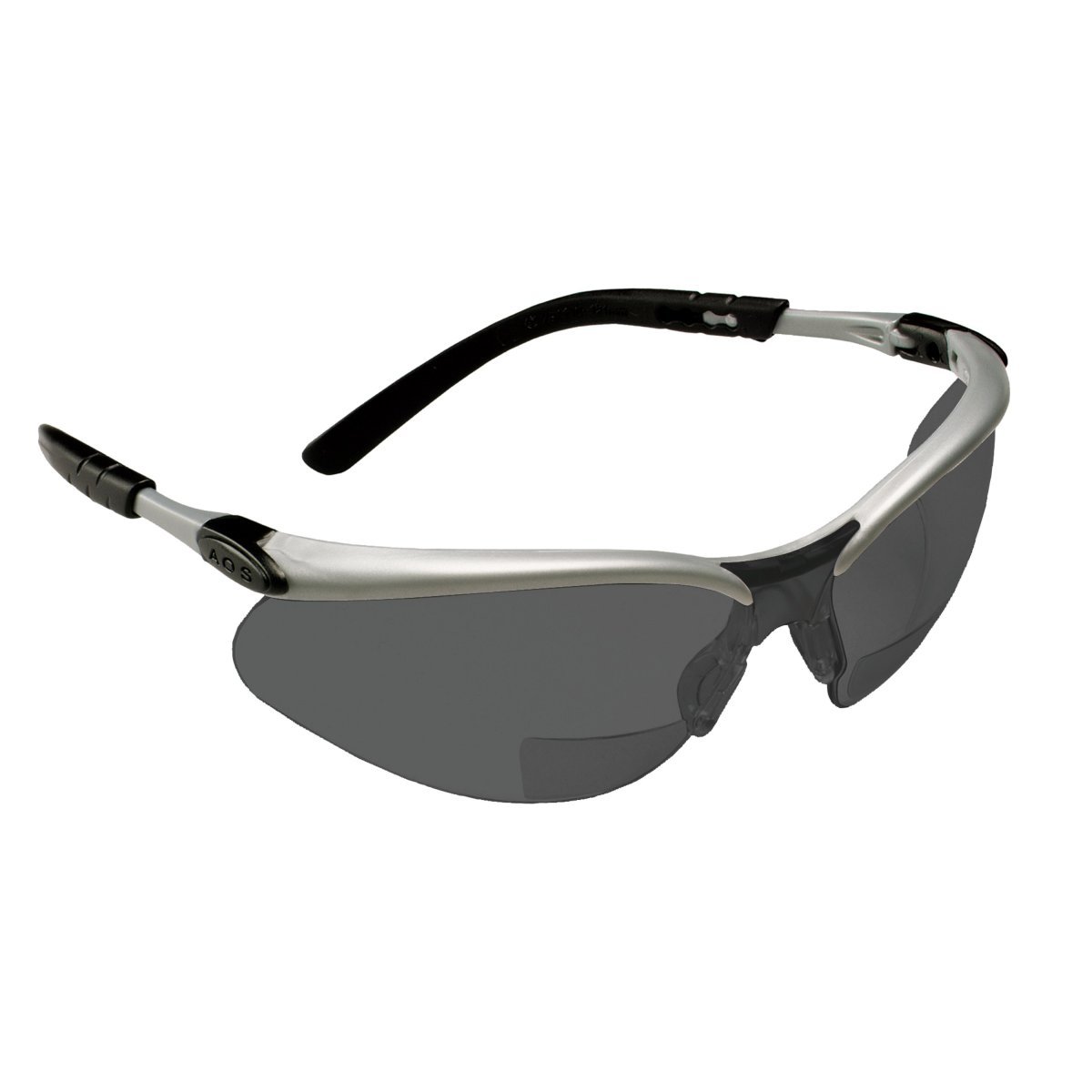 3M™ BX™ Reader Protective Eyewear 11377-00000-20 Gray Lens, Silver Frame, +1.5 Diopter (Availability restrictions apply.)