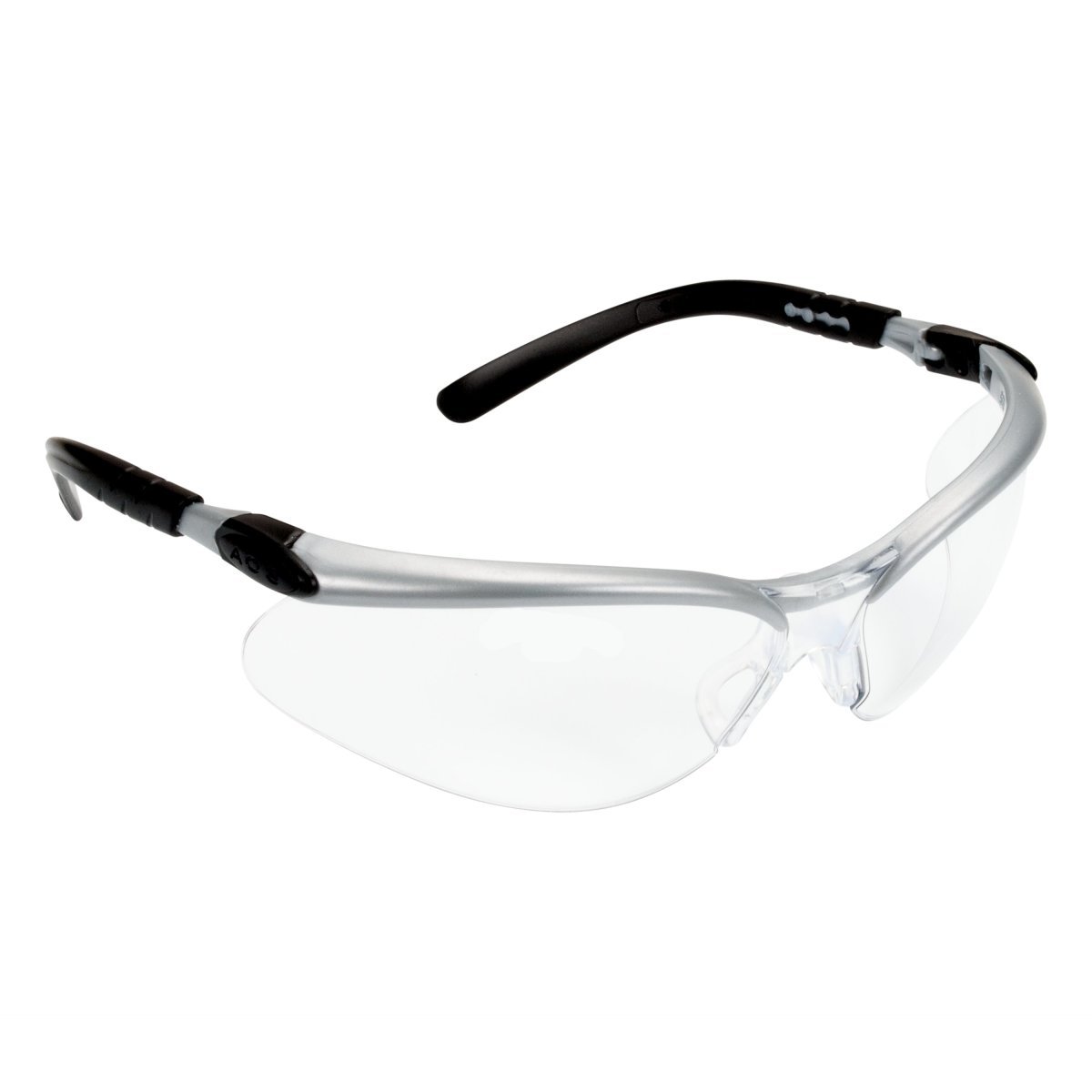 3M™ BX™ Protective Eyewear 11380-00000-20 Clear Anti-Fog Lens, Silver/Black Frame (Availability restrictions apply.)