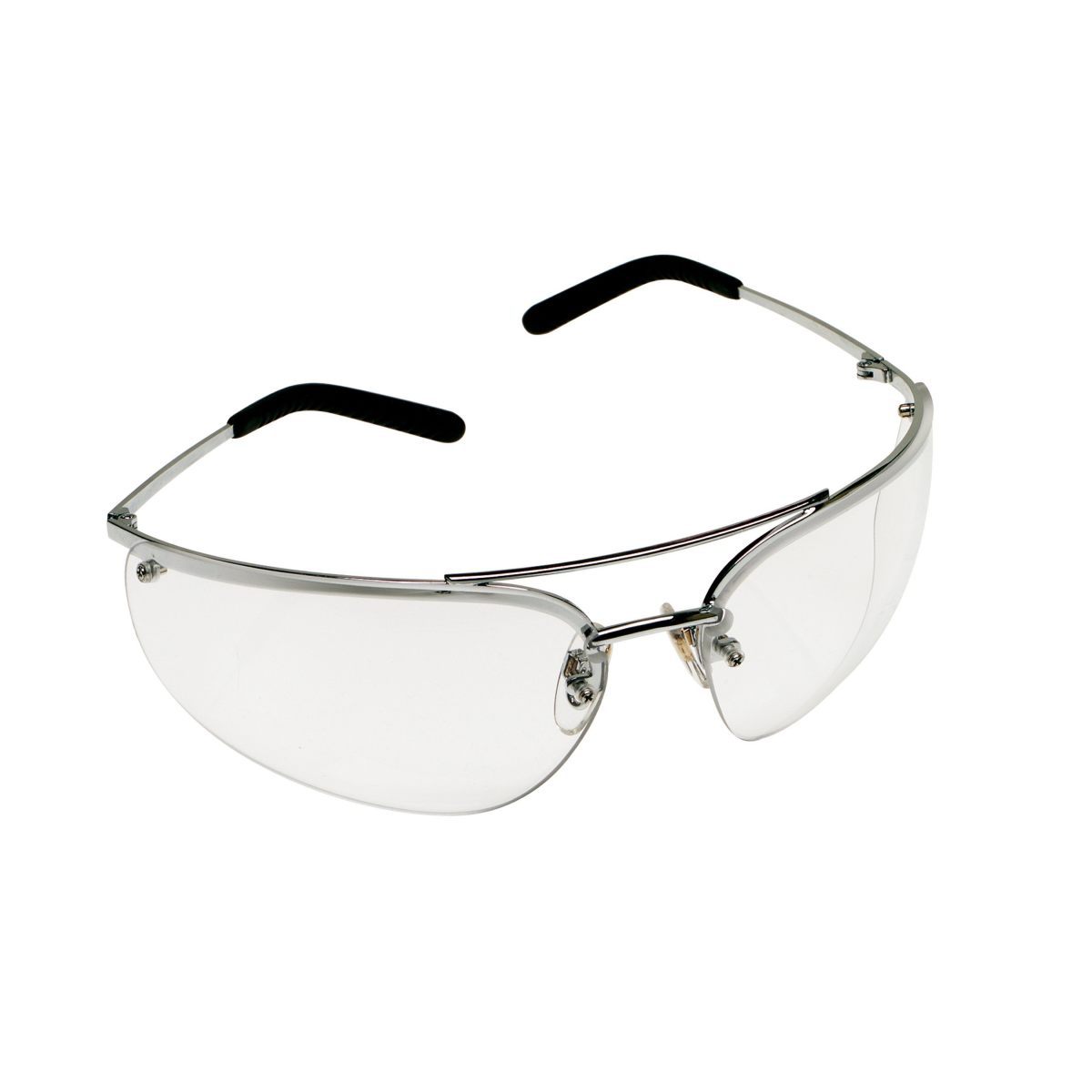 3M™ Metaliks™ Protective Eyewear, 15170-10000-20 Clear Anti-Fog Lens, Polished Metal Frame (Availability restrictions apply.)