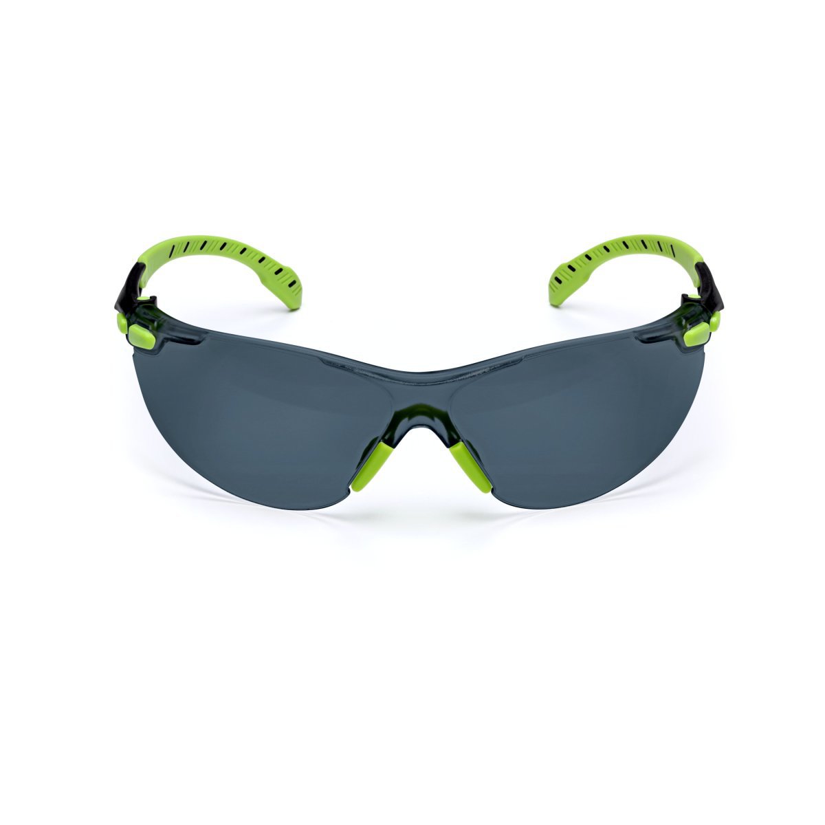 3M™ Solus™ 1000-Series Safety Glasses S1202SGAF, Green/Black, Grey Scotchgard™ Anti-Fog Lens (Availability restrictions apply.)