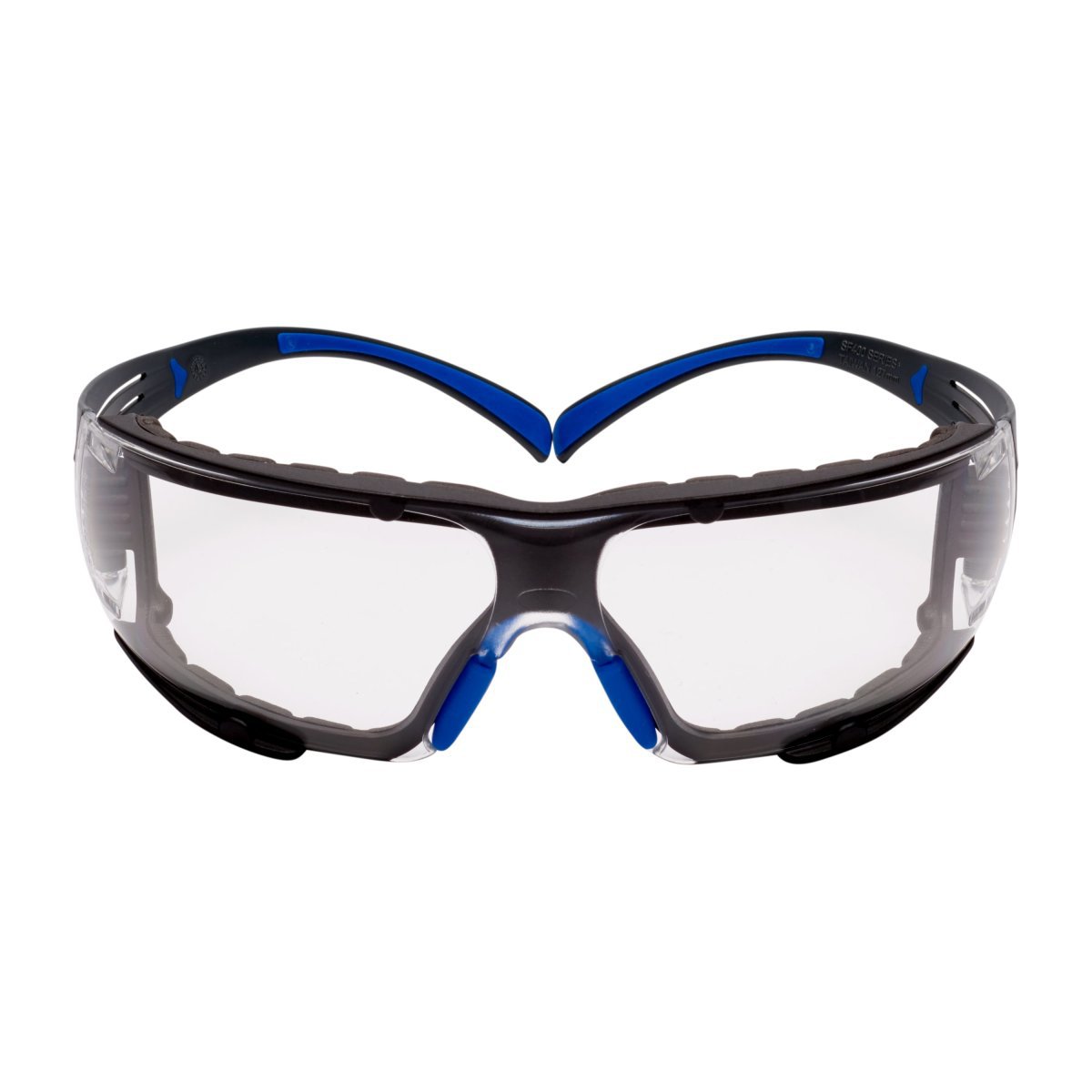 3M™ SecureFit™ Safety Glasses SF401SGAF-BLU-F, Blue/Gray, Clear Scotchgard™ Anti-Fog Lens, Foam Gasket (Availability restriction