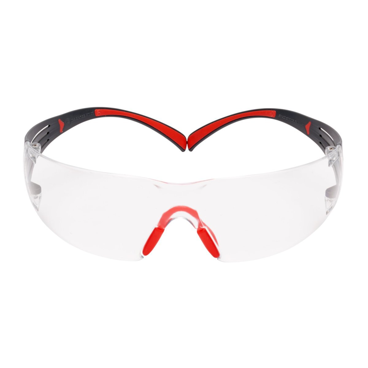 3M™ SecureFit™ Safety Glasses SF401SGAF-RED, Red/Gray, Clear Scotchgard™ Anti-Fog Lens (Availability restrictions apply.) 3M™ SecureFit™ Safety Glasses SF401SGAF-RED, Red/Gray, Clear Scotchgard™ Anti-Fog Lens (Availability restrictions apply.)