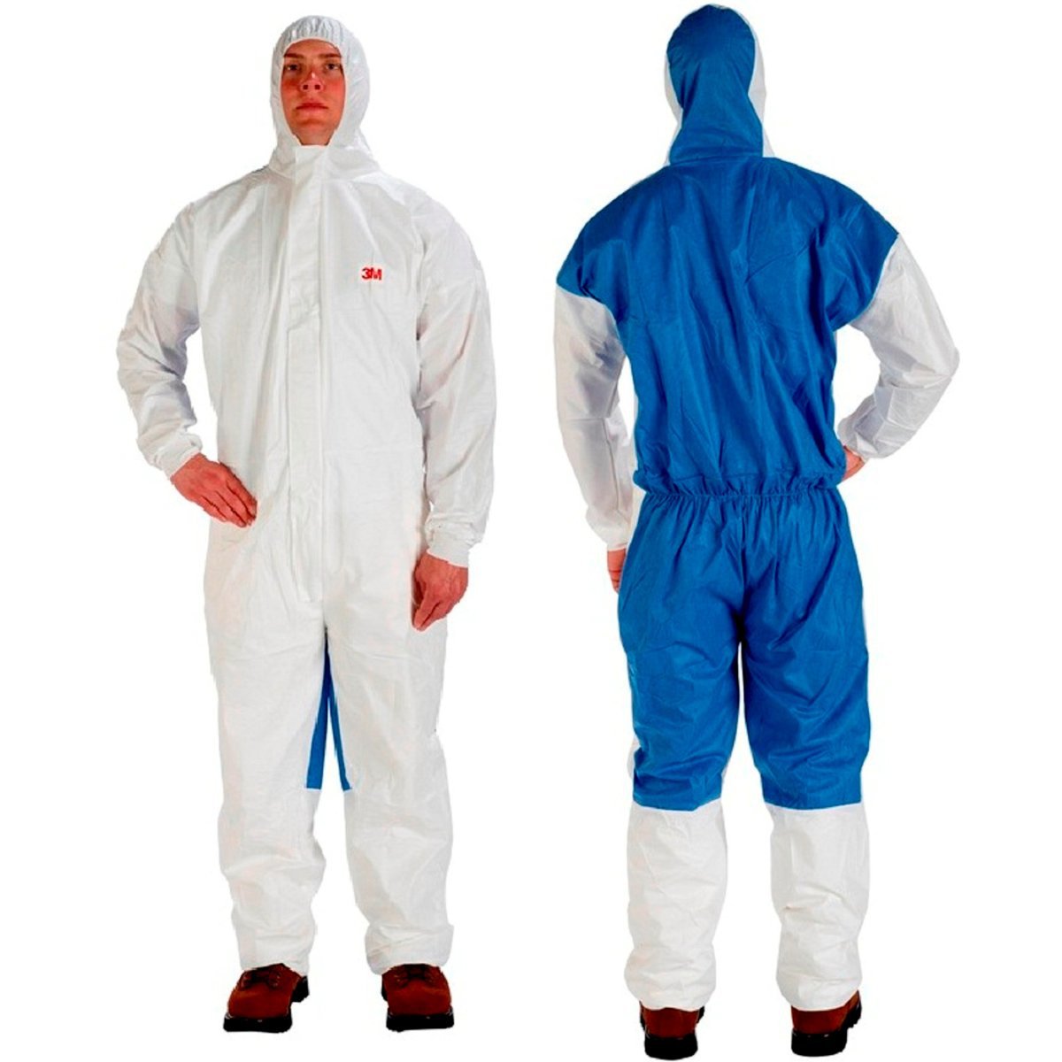 3M Disposable Protective Coverall 4535 XXL WhiteBlue 3MR4535-2XL for sale online at autumn supply