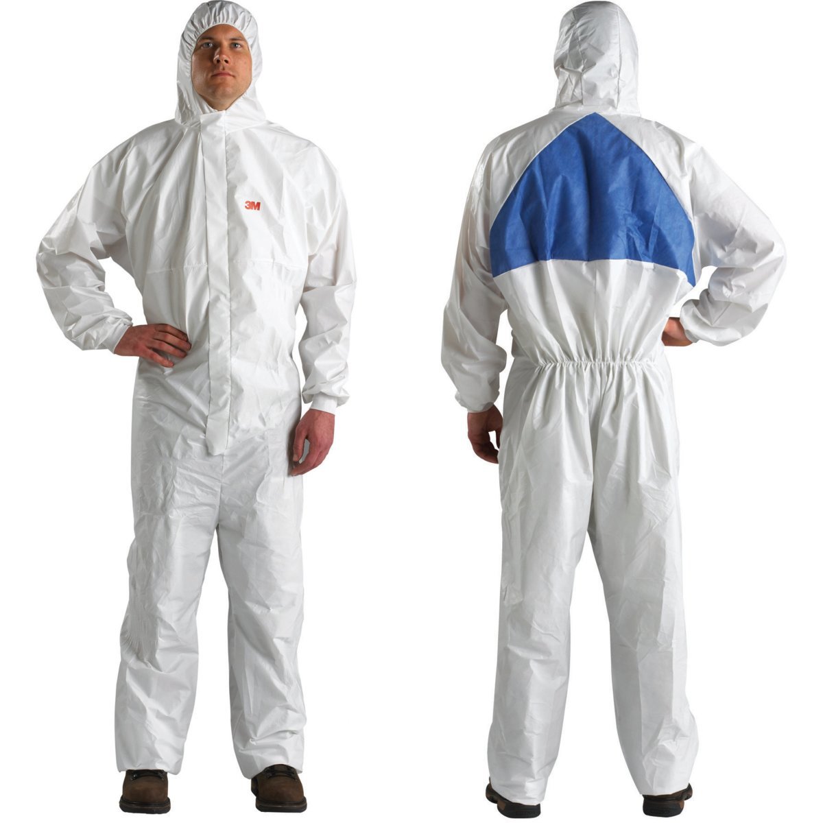 3M™ Disposable Protective Coverall 4540+ 3XL 00605 (AAD) White/Blue (Availability restrictions apply.) 3M™ Disposable Protective Coverall 4540+ 3XL 00605 (AAD) White/Blue (Availability restrictions apply.)