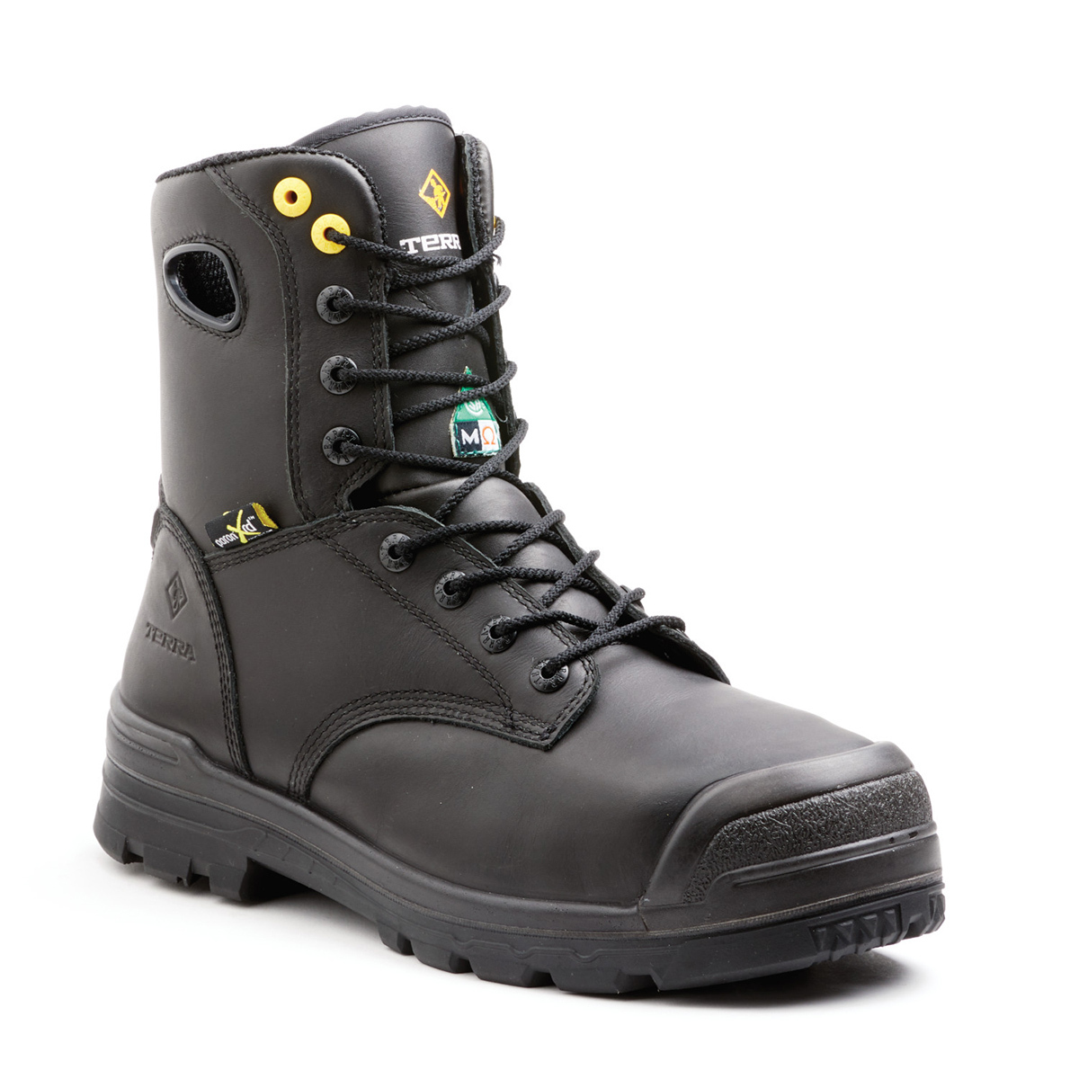 TERRA Black Paladin Leather Safety Boots with Enhanced Protection R30R2988B130M for sale online at autumn supply