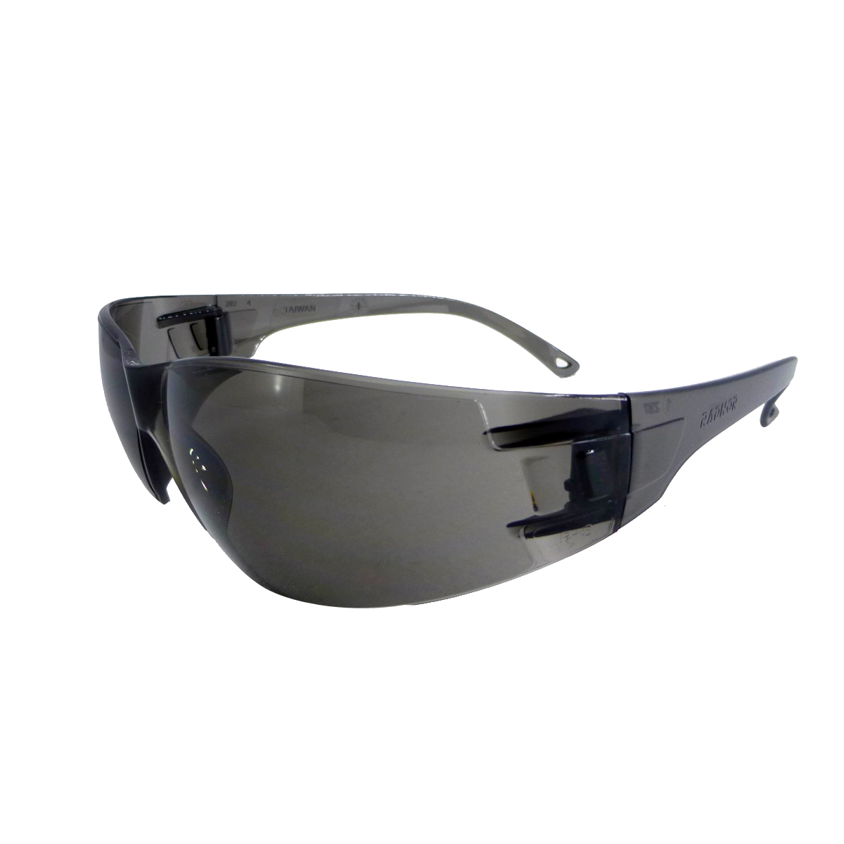 RADNOR® Classic Gray Frameless Safety Glasses With Gray Polycarbonate Anti-Scratch Lens (Availability restrictions apply.)