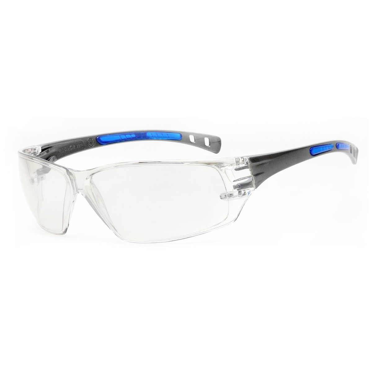 RADNOR Cobalt Classic Clear Frameless Safety Glasses RAD64051243 for sale online at autumn supply