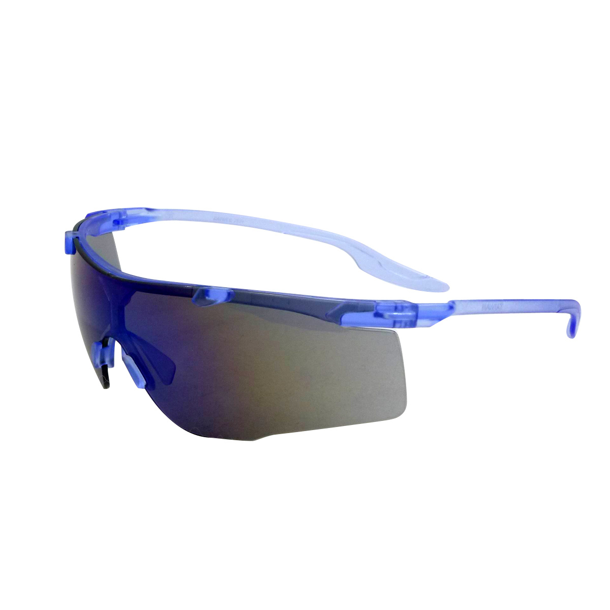 RADNOR® Saffire™ Blue Safety Glasses With Blue Polycarbonate Anti-Scratch/Mirror Lens (Availability restrictions apply.)