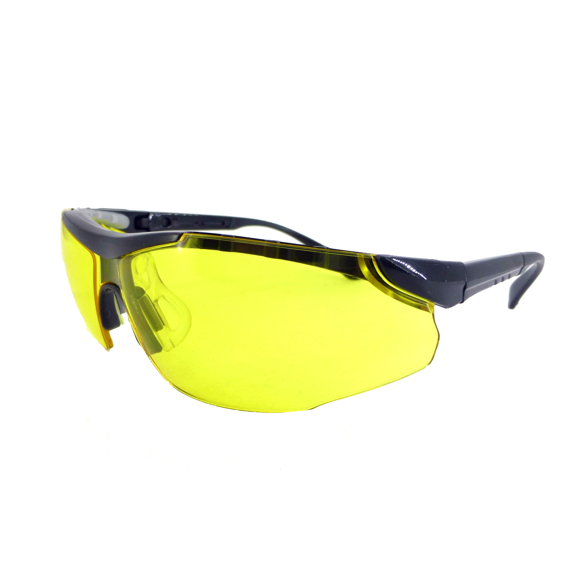 RADNOR Elite Plus Black Safety Glasses With Amber Pol RAD64051607 for sale online at autumn supply