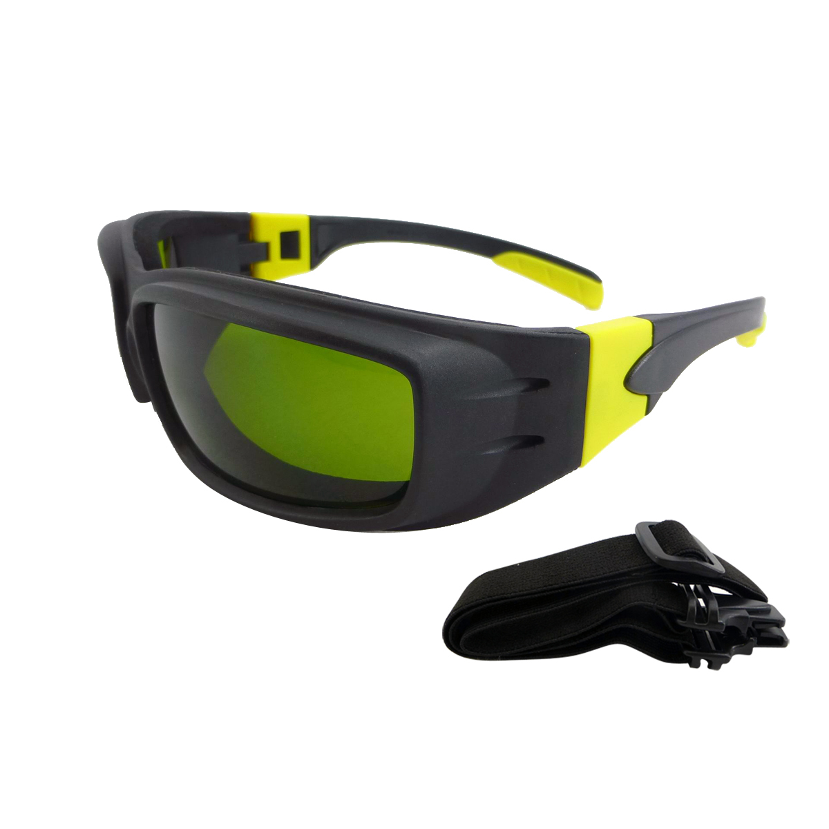 RADNOR Panzer Sealed Black Safety Glasses With Shade RAD64051647 for sale online at autumn supply