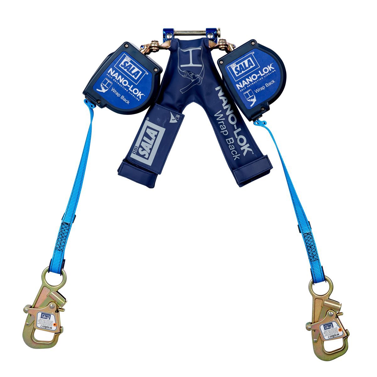 3M™ DBI-SALA® Nano-Lok™ Wrap Back Self-Retracting Lifeline 3101653, Blue, 8 ft. (2.4m) 3M™ DBI-SALA® Nano-Lok™ Wrap Back Self-Retracting Lifeline 3101653, Blue, 8 ft. (2.4m)