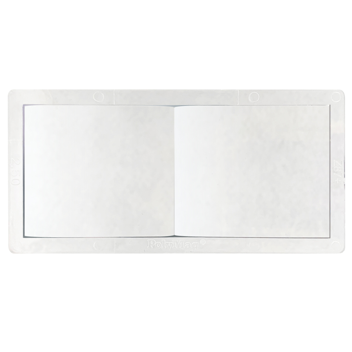 RADNOR 2 X 4 14 Polygold 2.5 Diopeter Clear Polycarbo RAD64005055 for sale online at autumn supply