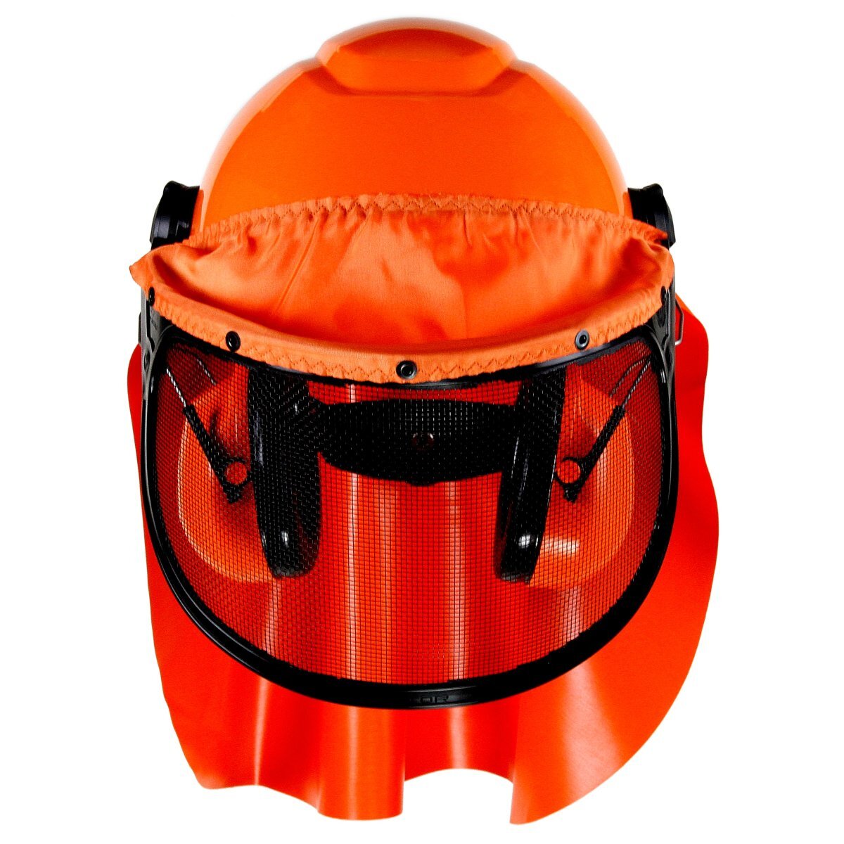 3M™ LumberJack™ Hard Hat System H-706RFK-UV, 4-Point Ratchet Suspension, Uvicator™, Mesh Visor, Rainshield, Ear Muffs 3M™ LumberJack™ Hard Hat System H-706RFK-UV, 4-Point Ratchet Suspension, Uvicator™, Mesh Visor, Rainshield, Ear Muffs