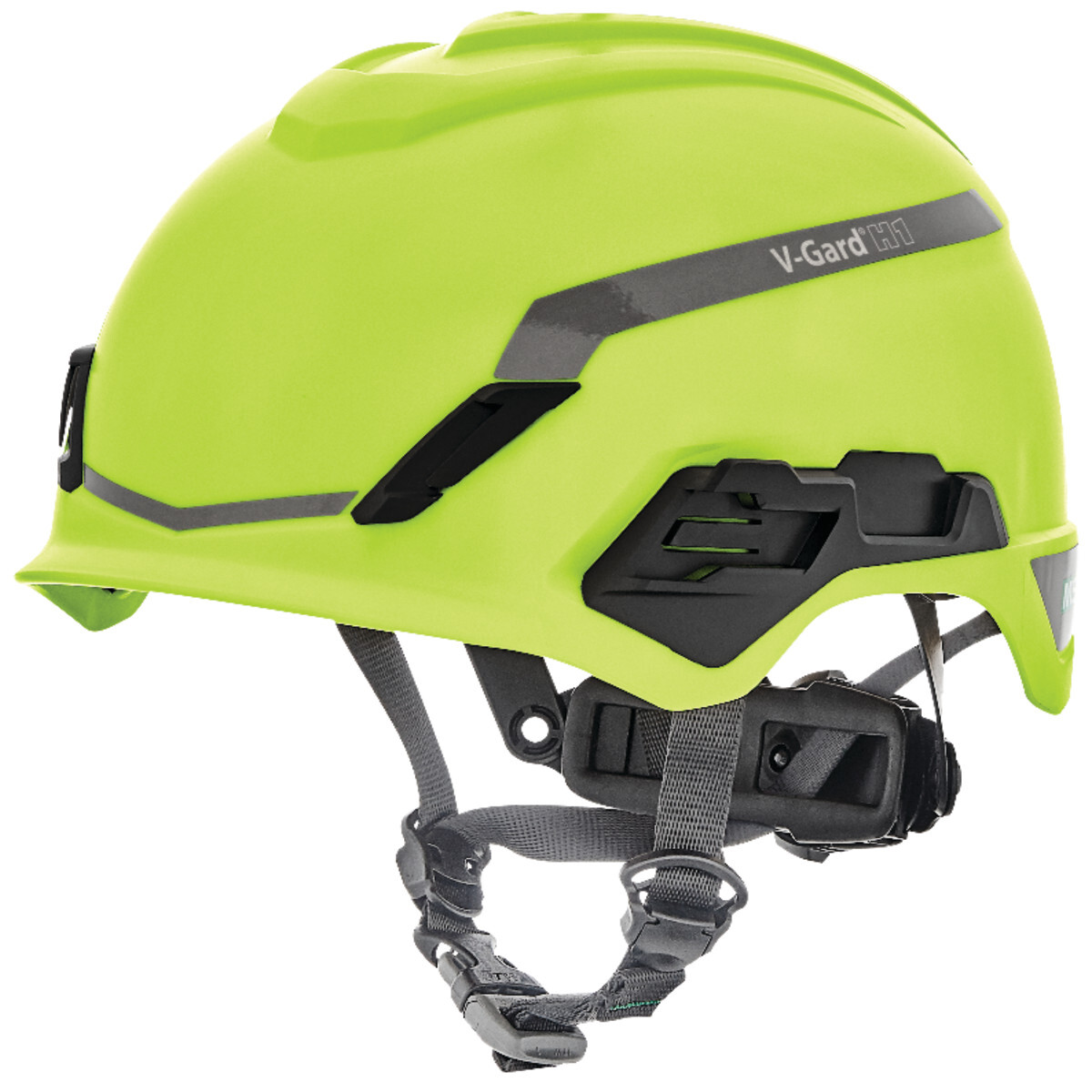 MSA HiViz Yellow VGard H1 Safety Helmet HDPE Cap Styl MSA10194796 for sale online at autumn supply
