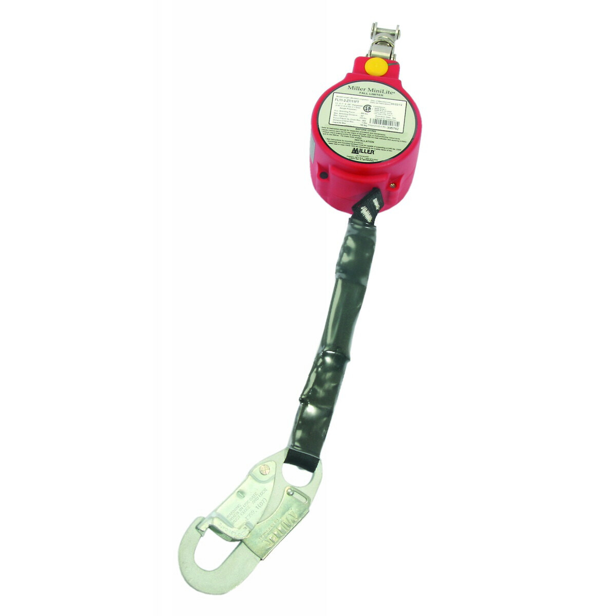 Honeywell 11' Miller® MiniLite™ Personal Fall Limiter With Quick-Activating Braking System Honeywell 11' Miller® MiniLite™ Personal Fall Limiter With Quick-Activating Braking System