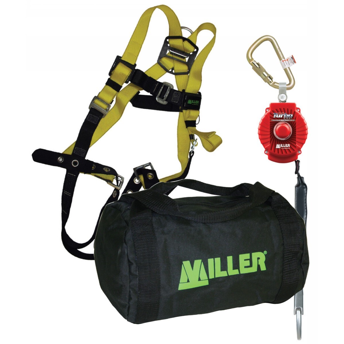 Honeywell Miller® TurboLite™  Personal Fall Limiter Aerial Lift Kit (Includes Harness, Personal Fall Limiter, Carabiner, Locking