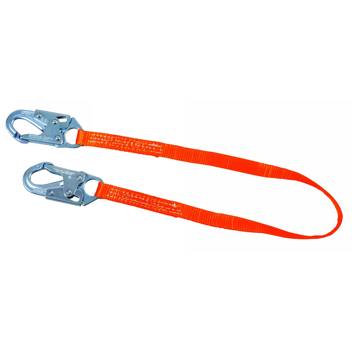 Honeywell Miller® Titan™ 6' Polyester Web Positioning Lanyard With Locking Snap Hook Harness Connector
