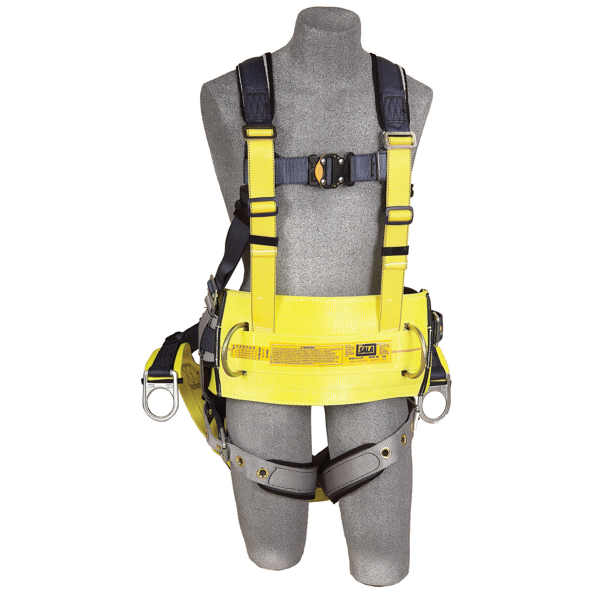 3M™ DBI-SALA® Large ExoFit™ Derrick Full Body/Vest Style Harness With Back D-Ring with 18 3M™ DBI-SALA® Large ExoFit™ Derrick Full Body/Vest Style Harness With Back D-Ring with 18