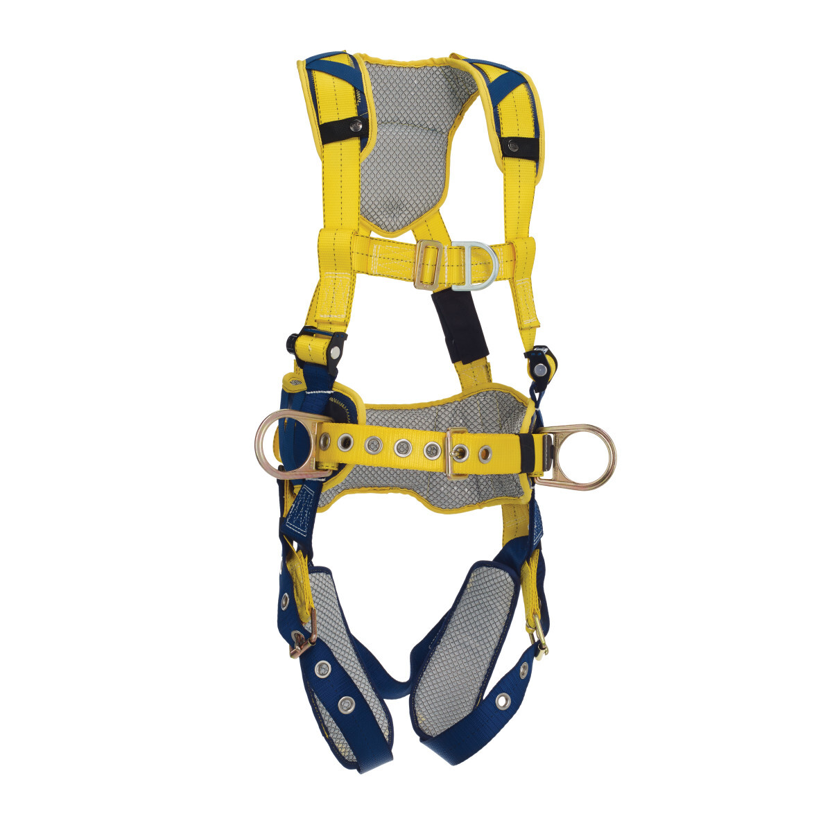 3M™ DBI-SALA® Large Delta™ Full-Body Harness With Back, Front And Side D-Rings, Padded Belt And Tongue Buckle Leg Straps 3M™ DBI-SALA® Large Delta™ Full-Body Harness With Back, Front And Side D-Rings, Padded Belt And Tongue Buckle Leg Straps