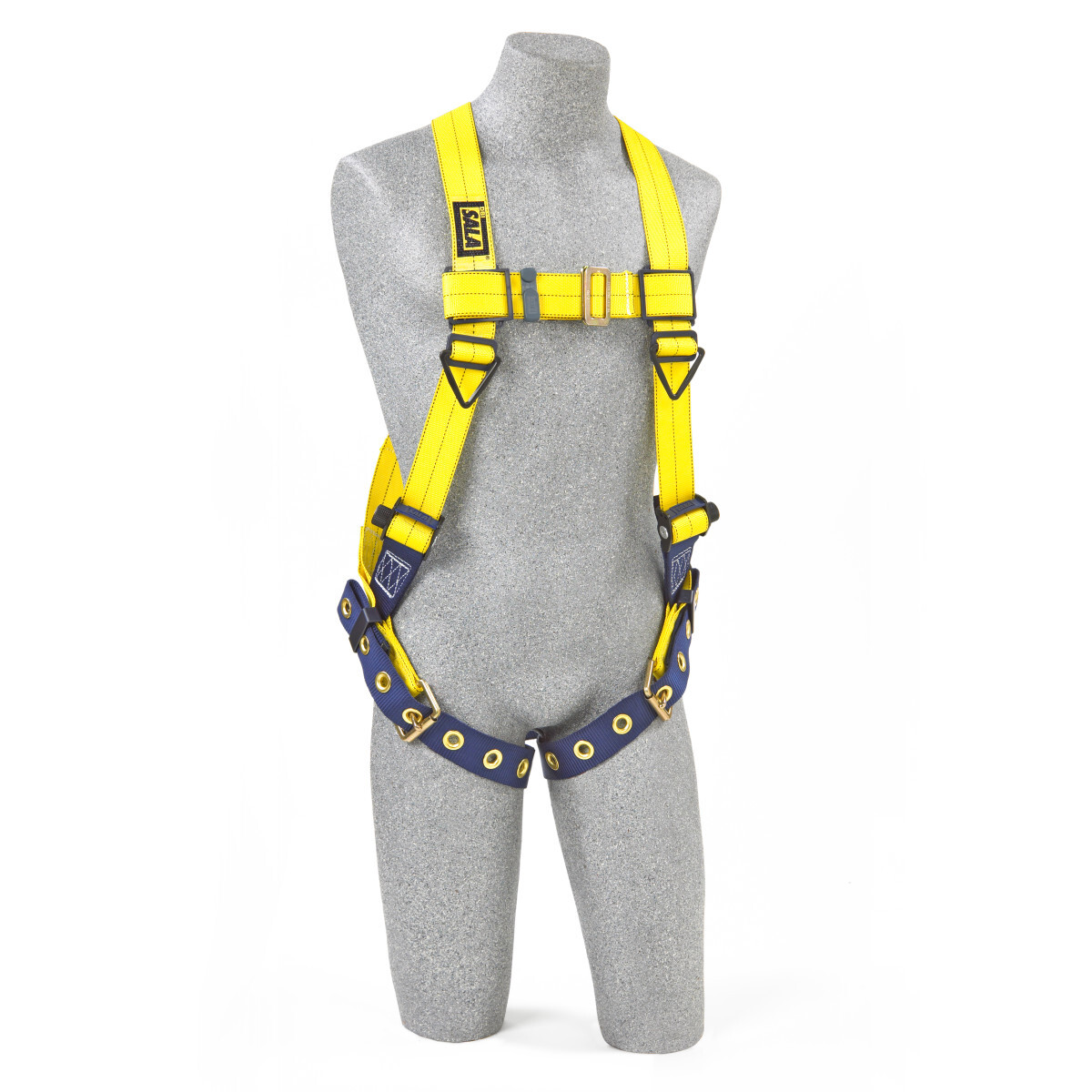3M™ DBI-SALA® Small Delta™ No-Tangle™ Full Body/Vest Style Harness With Back And Shoulder Retrieval D-Ring And Tongue Leg Strap