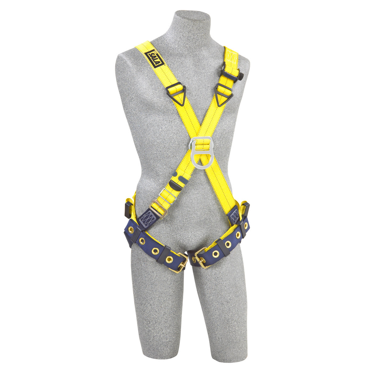3M™ DBI-SALA® Universal Delta™ No-Tangle™ Cross Over/Full Body Style Harness With Back And Front D-Ring And Tongue Leg Strap Buc