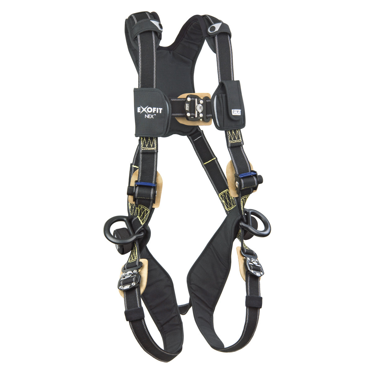3M™ DBI-SALA® X-Large ExoFit NEX™ Arc Flash Full Body/Vest Style Harness With Back And Side D-Ring, Quick Connect Chest And Leg