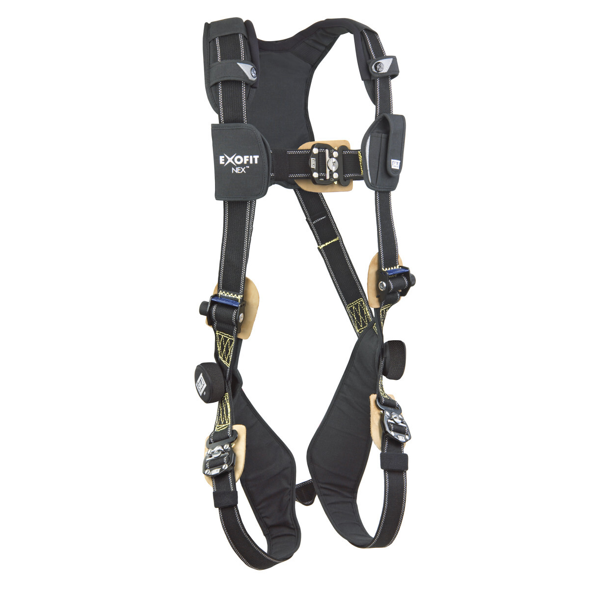 3M™ DBI-SALA® Small ExoFit NEX™ Arc Flash Full Body/Vest Style Harness With Tech-Lite™ PVC Coated Aluminum Back D-Ring, Duo-Lok™