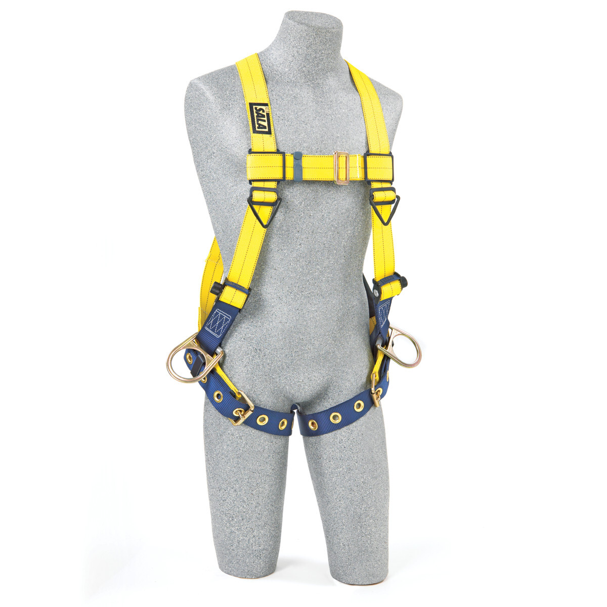 3M™ DBI-SALA® 2X Delta™ No-Tangle™ Full Body/Vest Style Harness With Back And Side D-Ring And Tongue Leg Strap Buckle