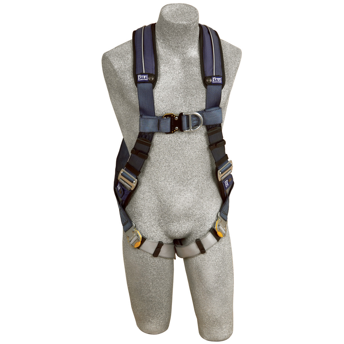 3M™ DBI-SALA® 2X ExoFit™ XP Climbing Vest Style Harness With Back And Front D-Rings, Quick Connect Buckle Leg Strap And Removabl 3M™ DBI-SALA® 2X ExoFit™ XP Climbing Vest Style Harness With Back And Front D-Rings, Quick Connect Buckle Leg Strap And Removabl
