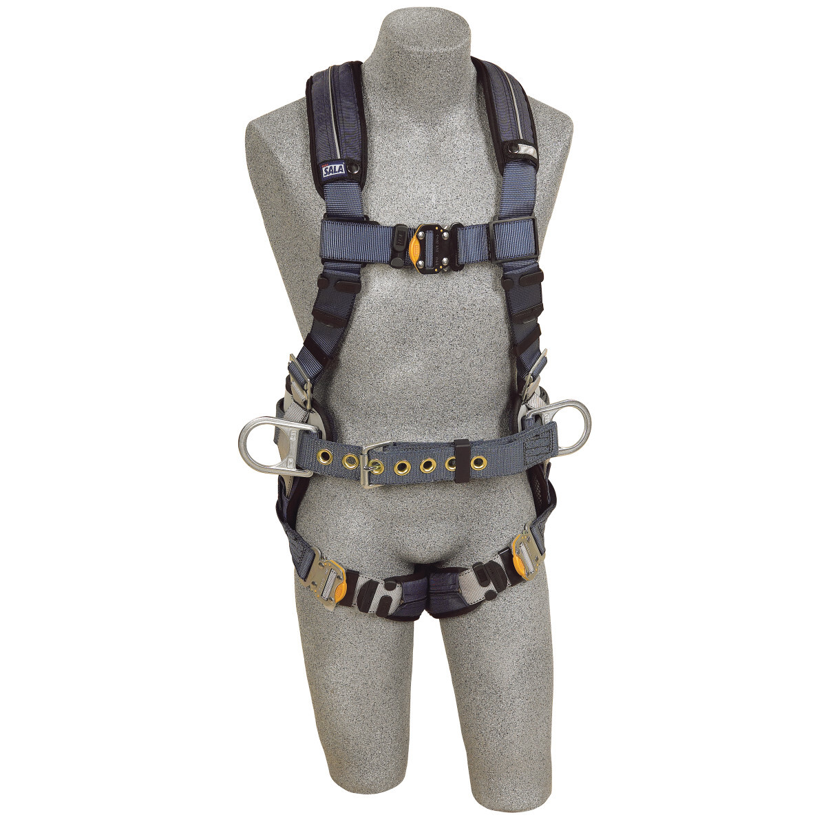 3M™ DBI-SALA® Small ExoFit™ XP Construction/Full Body/Vest Style Harness With Back And Side D-Ring, Belt With Pad, Quick Connect 3M™ DBI-SALA® Small ExoFit™ XP Construction/Full Body/Vest Style Harness With Back And Side D-Ring, Belt With Pad, Quick Connect