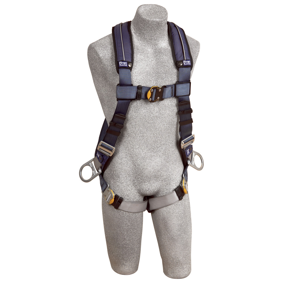 3M™ DBI-SALA® Medium ExoFit™ XP Full Body/Vest Style Harness With Back And Side D-Ring, Quick Connect Chest And Leg Strap Buckle 3M™ DBI-SALA® Medium ExoFit™ XP Full Body/Vest Style Harness With Back And Side D-Ring, Quick Connect Chest And Leg Strap Buckle