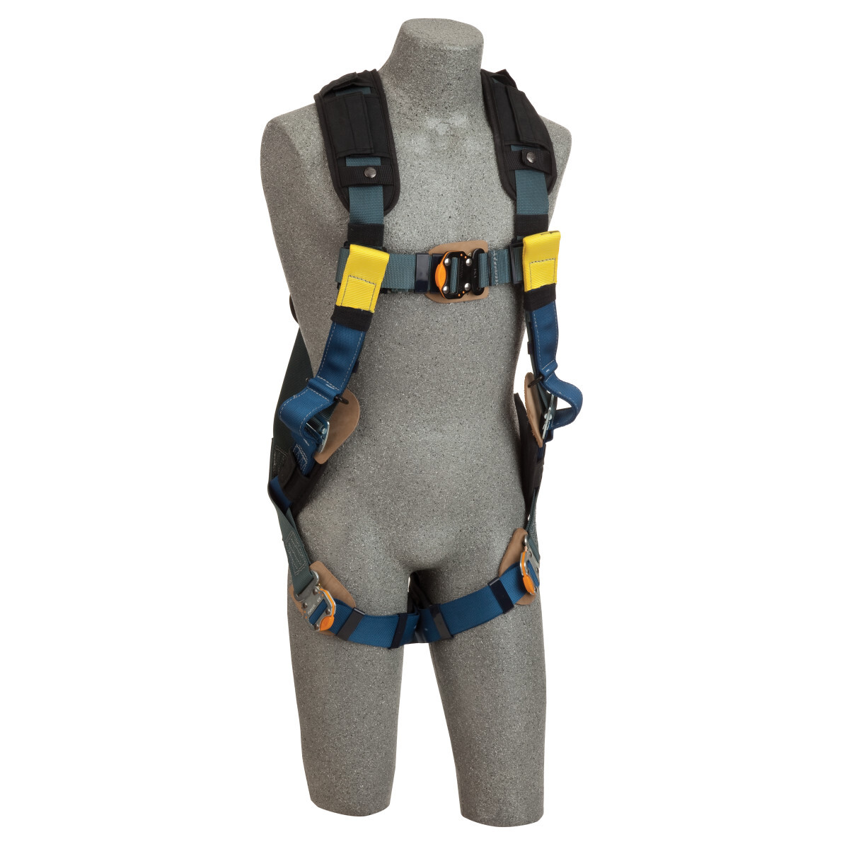 3M™ DBI-SALA® Large ExoFit™ XP Arc Flash Full Body/Vest Style Harness With Back D-Ring, Web Rescue Loops, Quick Connect Chest An