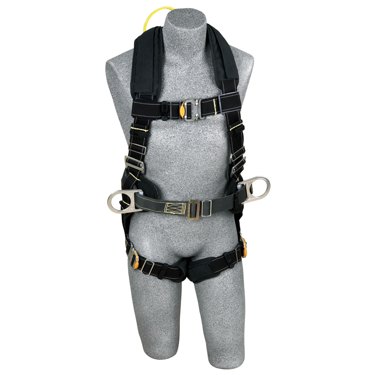 3M™ DBI-SALA® Large ExoFit™ XP Arc Flash Flame Resistant Construction Style Harness With Side D-Ring, Quick Connect Buckle Leg S