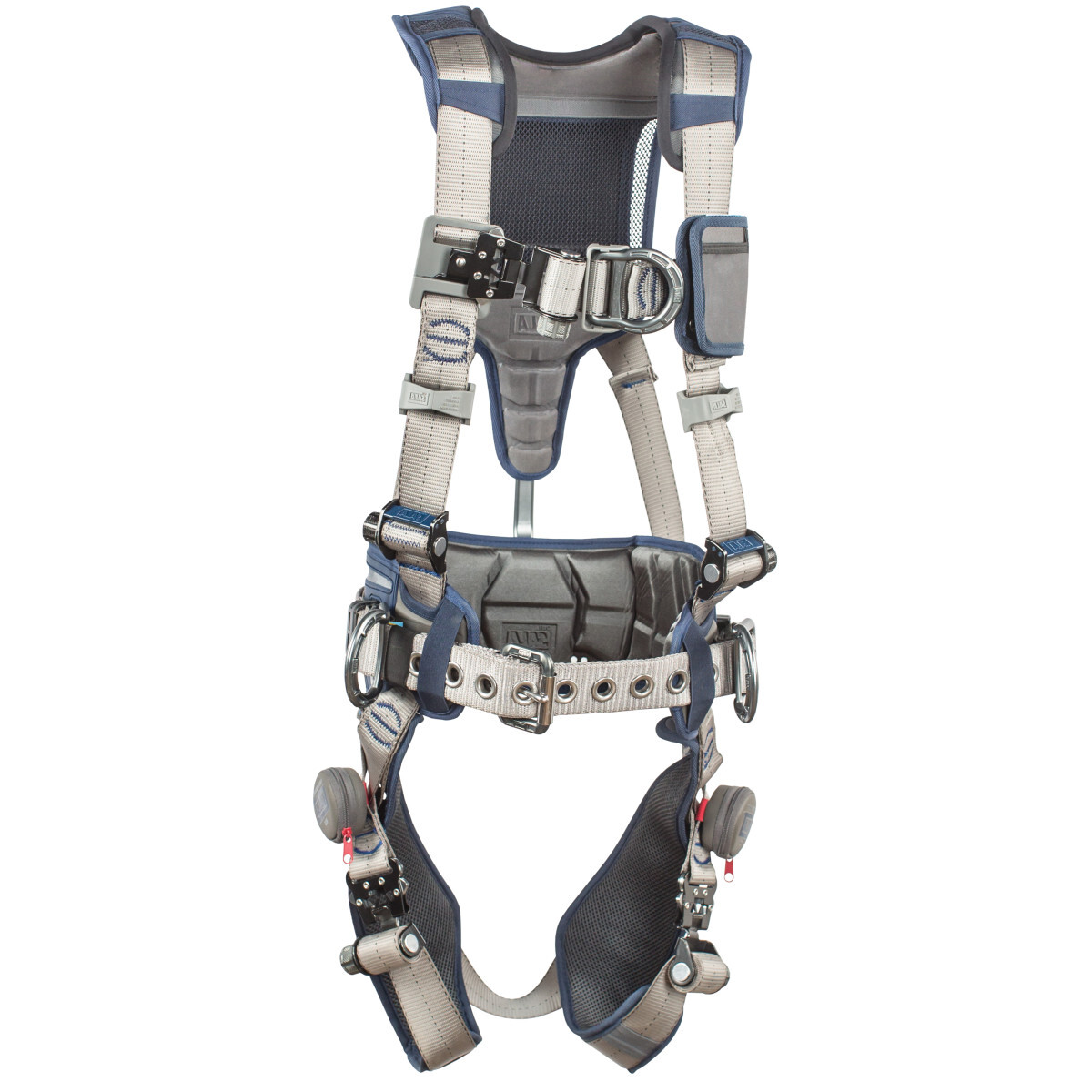 3M™ DBI-SALA® Medium ExoFit STRATA™ Construction Style Harness With Aluminum Back, Front And Side D-Rings, Tri-Lock Revolver™ Qu